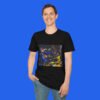 Carson Hocevar fight shirt black T-shirt on male model