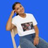 Cross-Country Beer Flight Shirt on Female model