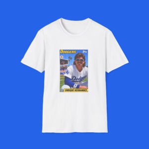 David Vassegh Kiké Hernández black shirt front design