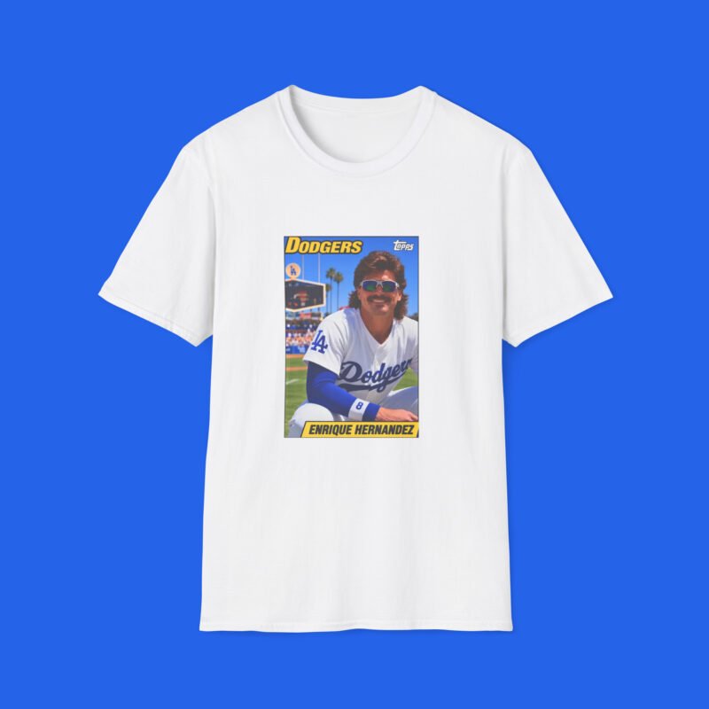 David Vassegh Kiké Hernández black shirt front design