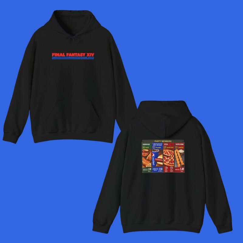 Final Fantasy Xiv Costco Food Court Party Members Shirt