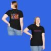 Final-Fantasy-XIV-Costco-Food-Court-Party-Members-Shirt-Female-Model