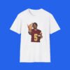 Jayden-Daniels-Middle-Finger-Shirt-White