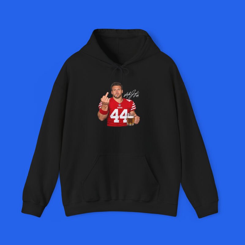 Kyle Juszczyk Drinking Middle Finger Shirt