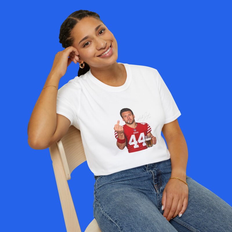 Kyle Juszczyk Drinking Middle Finger Shirt
