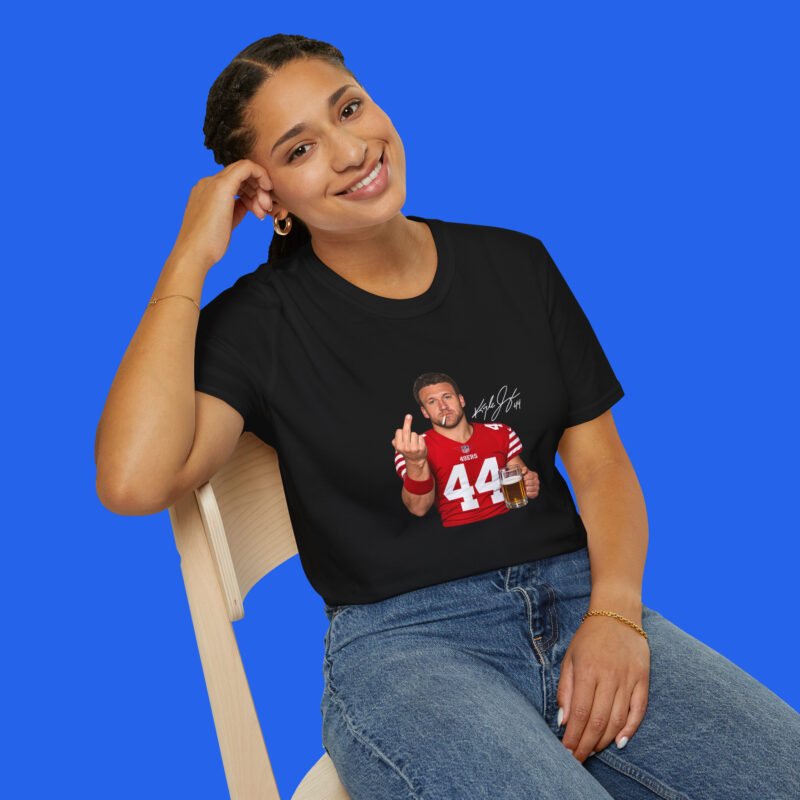 Kyle Juszczyk Drinking Middle Finger Shirt