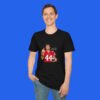 Kyle-Juszczyk-Drinking-Middle-Finger-Shirt-Male-Model-Black