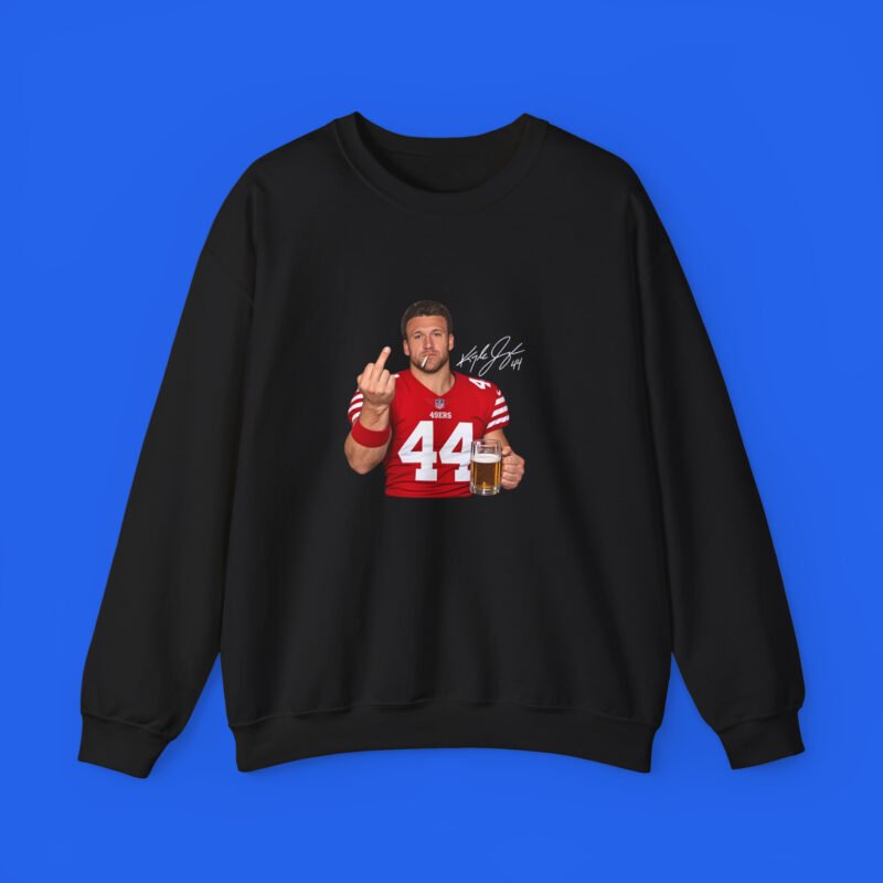 Kyle Juszczyk Drinking Middle Finger Shirt