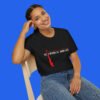 My Chemical Romance Hangman shirt female model