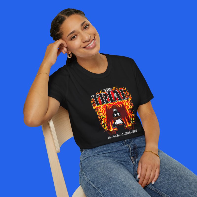 Nimitz High School Band Shirt on female model