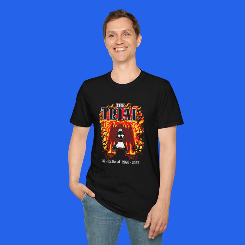 Nimitz High School Band Shirt on male model