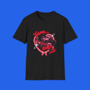 Resident Evil Bryan Boxy Shirt black front mockup