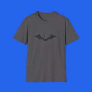 The Batman Part II Shirt charcoal front mockup