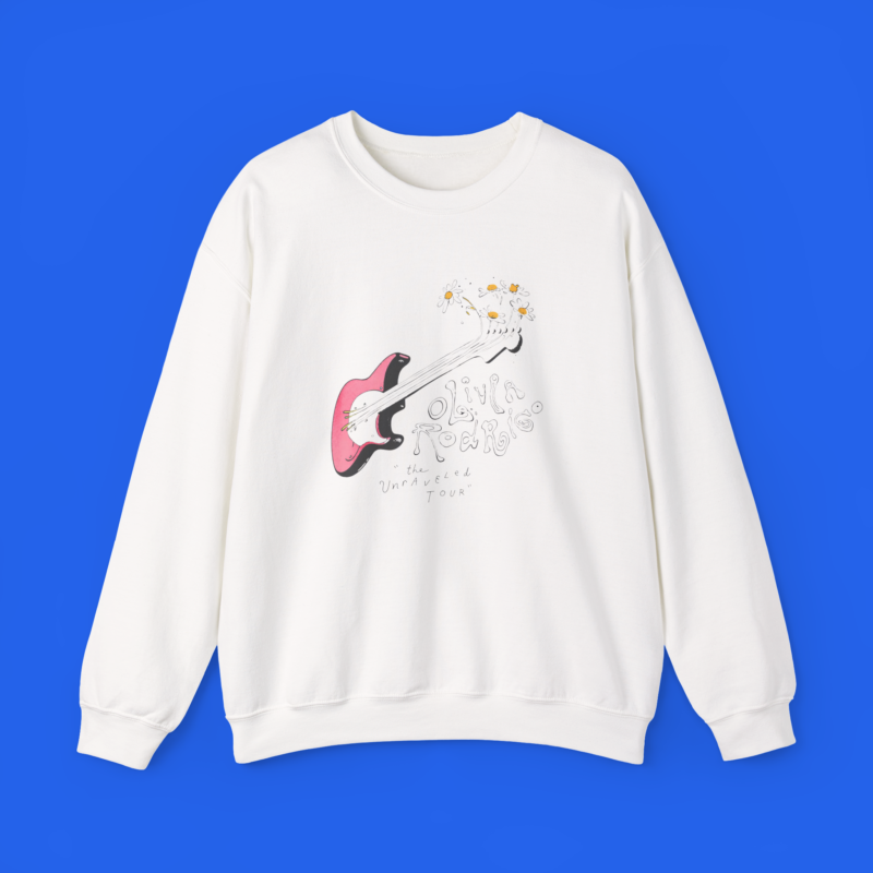 The Unraveled Tour Guitar sweatshirt