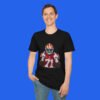 Trent-Williams-Middle-Fingers-T-shirt-male-model Trent-Williams-Middle-Fingers-T-shirt-male-model