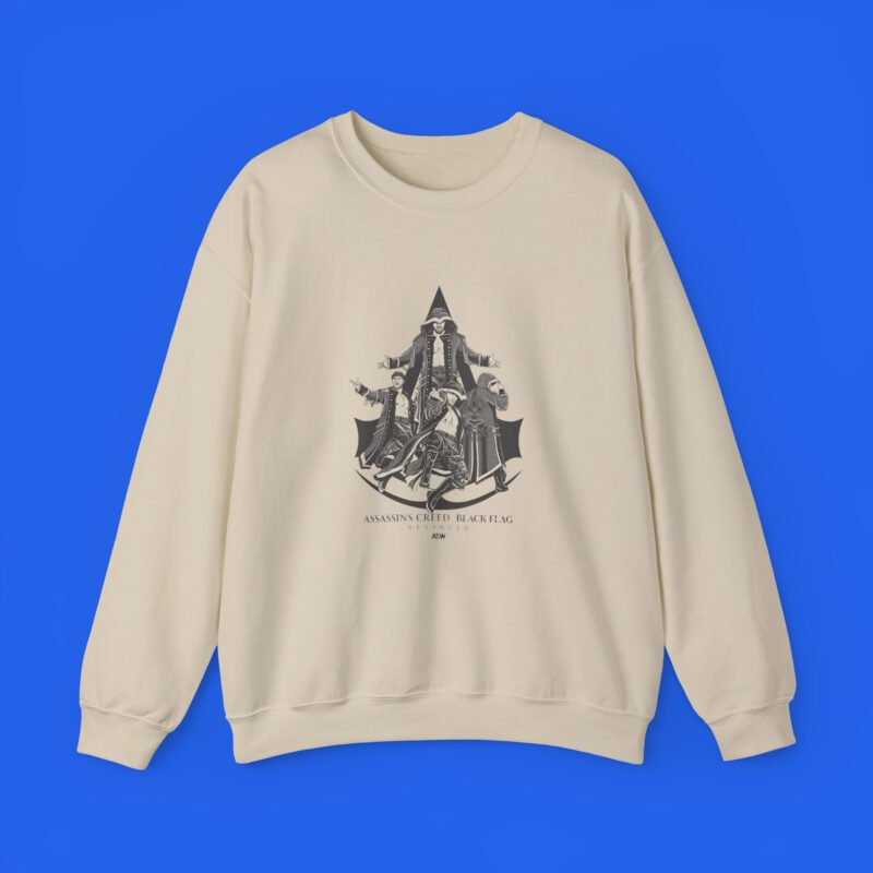 Will-Ospreay-Assassins-Creed-Black-Flag-Natural-Sweatshirt