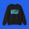 World-Map-Continents-Black-Sweatshirt World-Map-Continents-Black-Sweatshirt