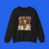 Black sweatshirt featuring the Arcade Gannon character artwork