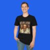 Male model wearing a black Arcade Gannon Shirt