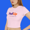Anne Hathaway FedUp Baby Tee