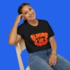Burnin-Up-Flames-Shirt-Female-Model