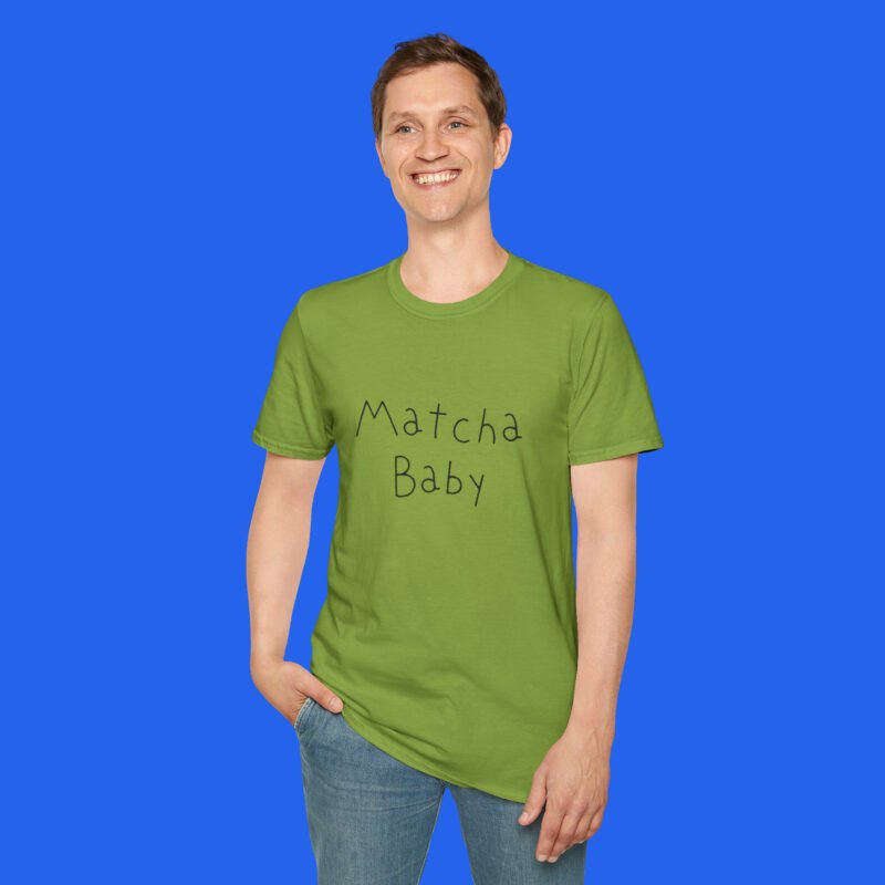 Matcha-Baby-Shirt-male-model Matcha-Baby-Shirt-male-model