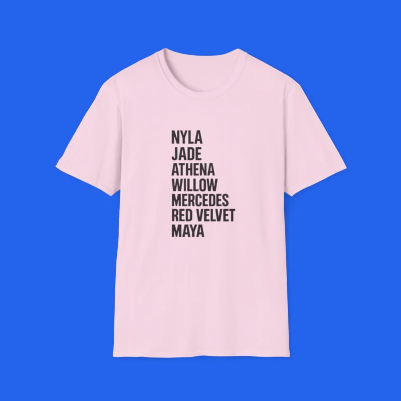 Nyla Jade Athena Willon Mercedes Red Velvet Maya Shirt