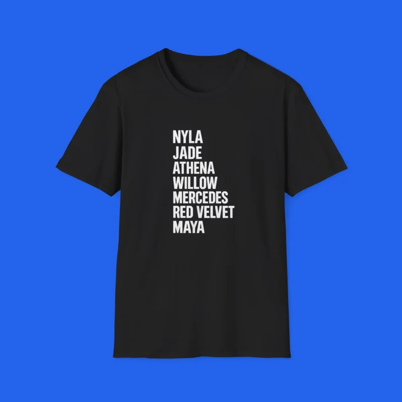 Nyla Jade Athena Willon Mercedes Red Velvet Maya Shirt