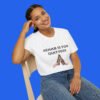 Rehab-Is-For-Quitters-Funny-Drinking-Shirt-Female-Model