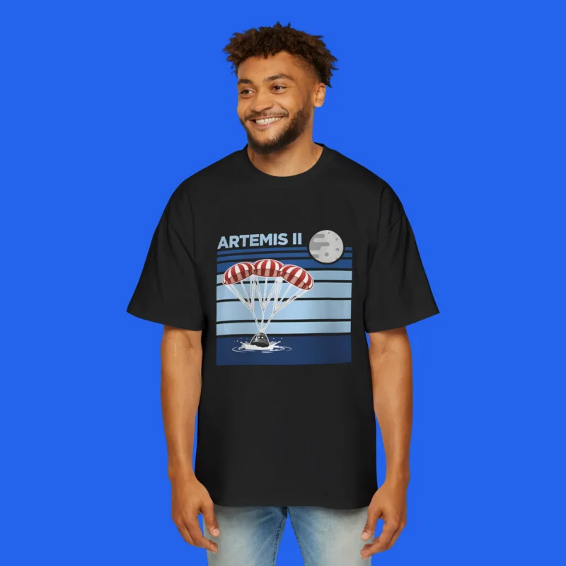 Artemis II Splashdown Oversized Tee