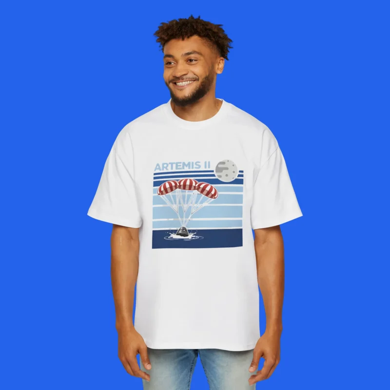 Artemis II Splashdown Oversized Tee