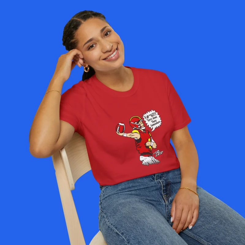 f-it-terry-down-there-somewhere-shirt-female-model F It Terry Down There Somewhere Shirt
