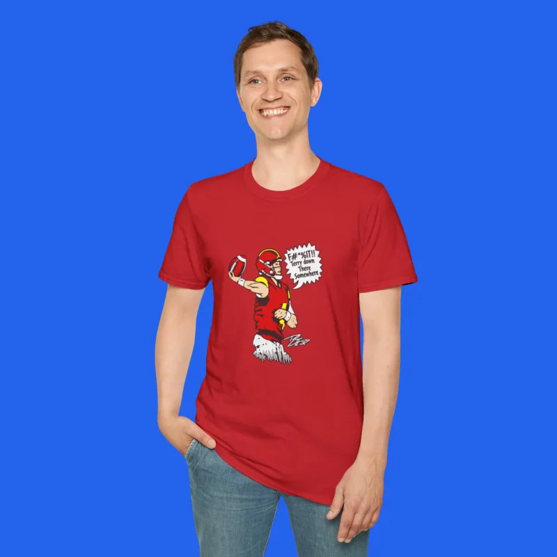 f-it-terry-down-there-somewhere-shirt-male-model F It Terry Down There Somewhere Shirt