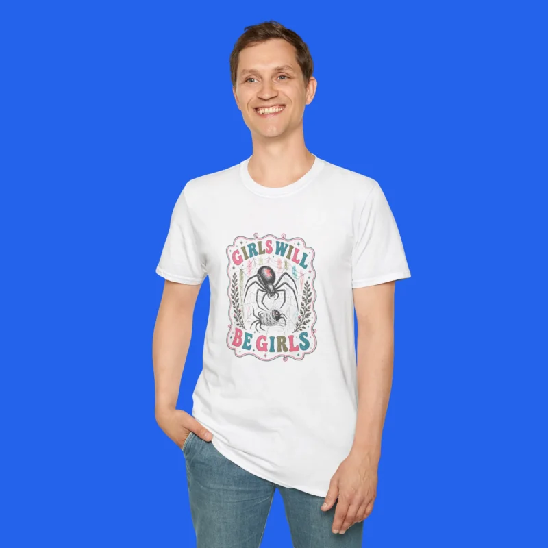 Girls Will Be Girls Black Widow Shirt