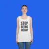 stop-being-skinny-tank-top-female-model Stop Being Skinny Tank Top