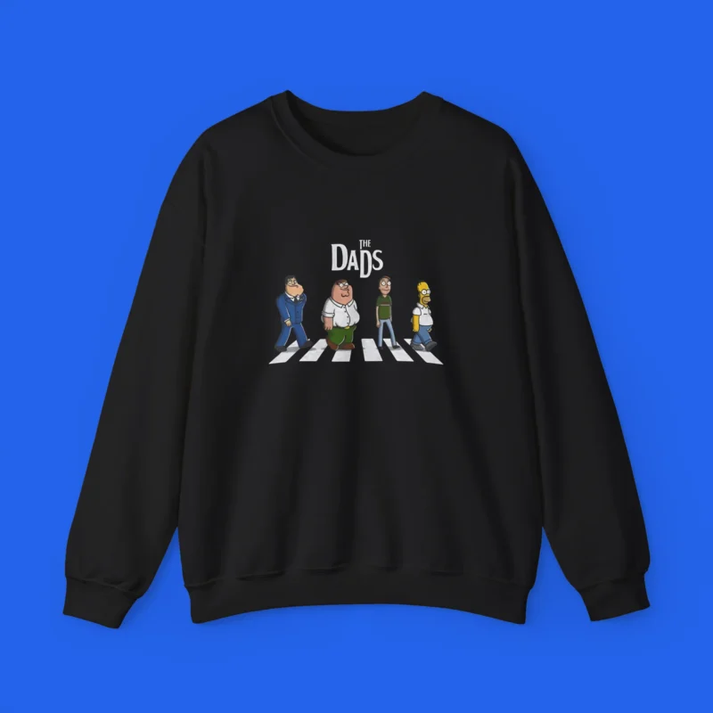The Dads Bob Belcher Peter Griffin Jerry Smith Homer Simpson Shirt